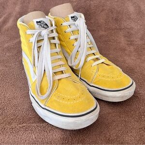 Vans Yellow High-Tops